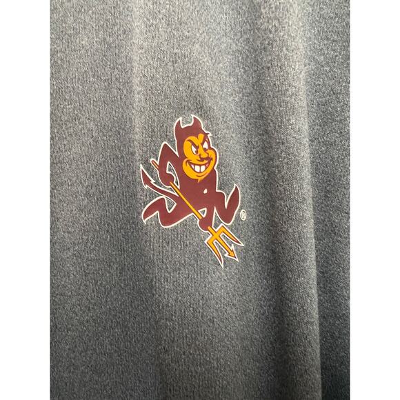 Arizona State University ASU Sun Devils Half Zip Pull over  Size Large - Picture 5 of 8